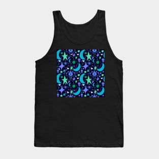 Witchy Pattern Tank Top
